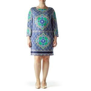 LAUNDRY by Shelli Segal Diamond Shift Dress | M